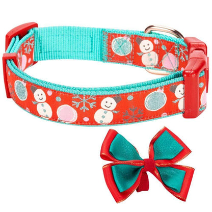Moments of Joy Christmas Dog Collar