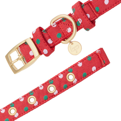 Luxurious Christmas Festival Dog Collar