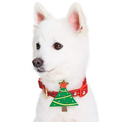 Christmas Dog Collar with Blingy Décor
